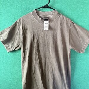 NWT Zumiez Shaka Wear Super Max Heavyweight T-Shirt Charcoal Gray Men's Small